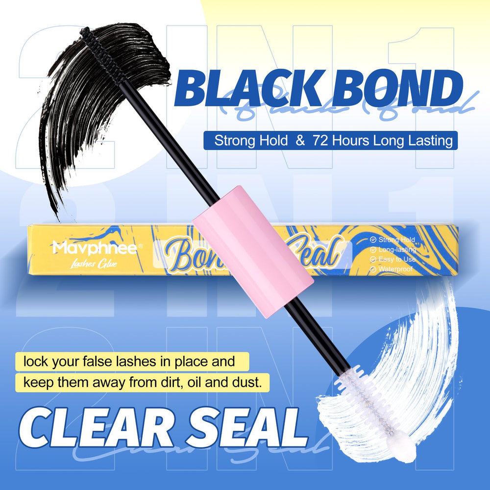 Mavphnee long-hold lash adhesive delivers all-day wear with secure staying power.