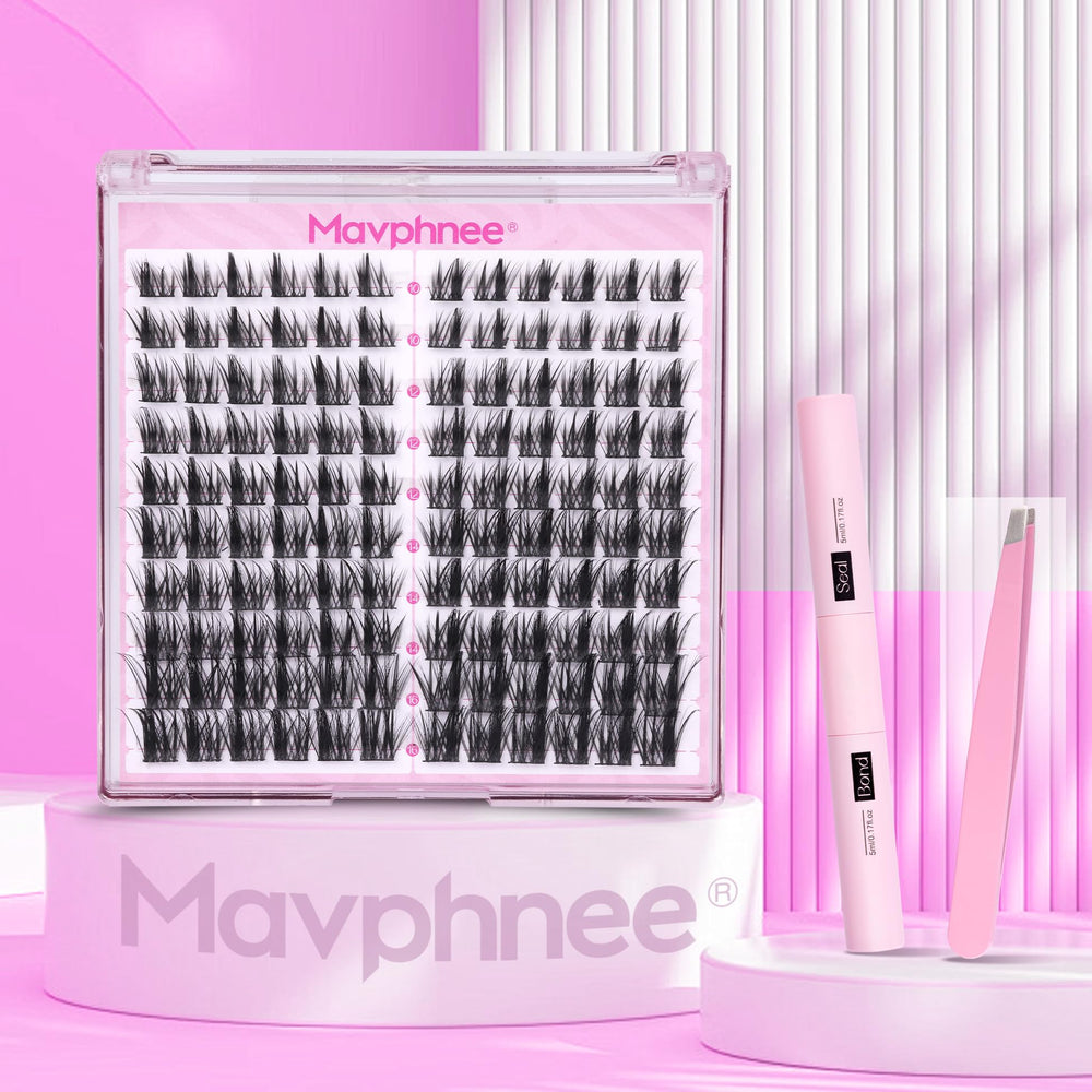 Mavphnee long-lasting hold lashes for confident wear.