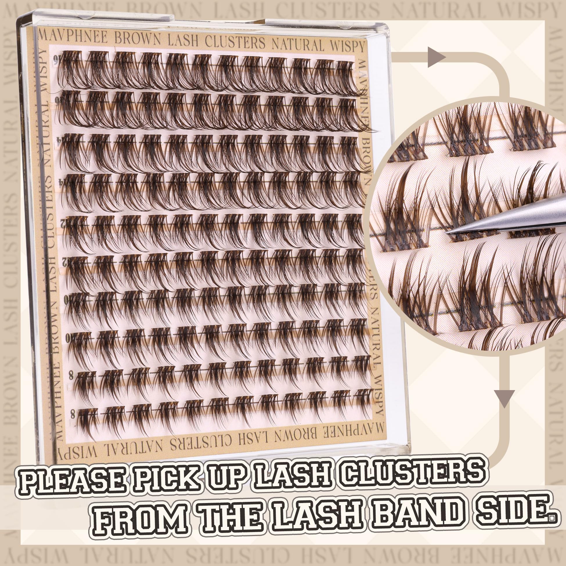 Mavphnee long-wear lashes designed for prolonged comfort.