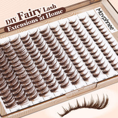 Mavphnee Manga Lash Clusters 8-16mm lengths for versatile styling