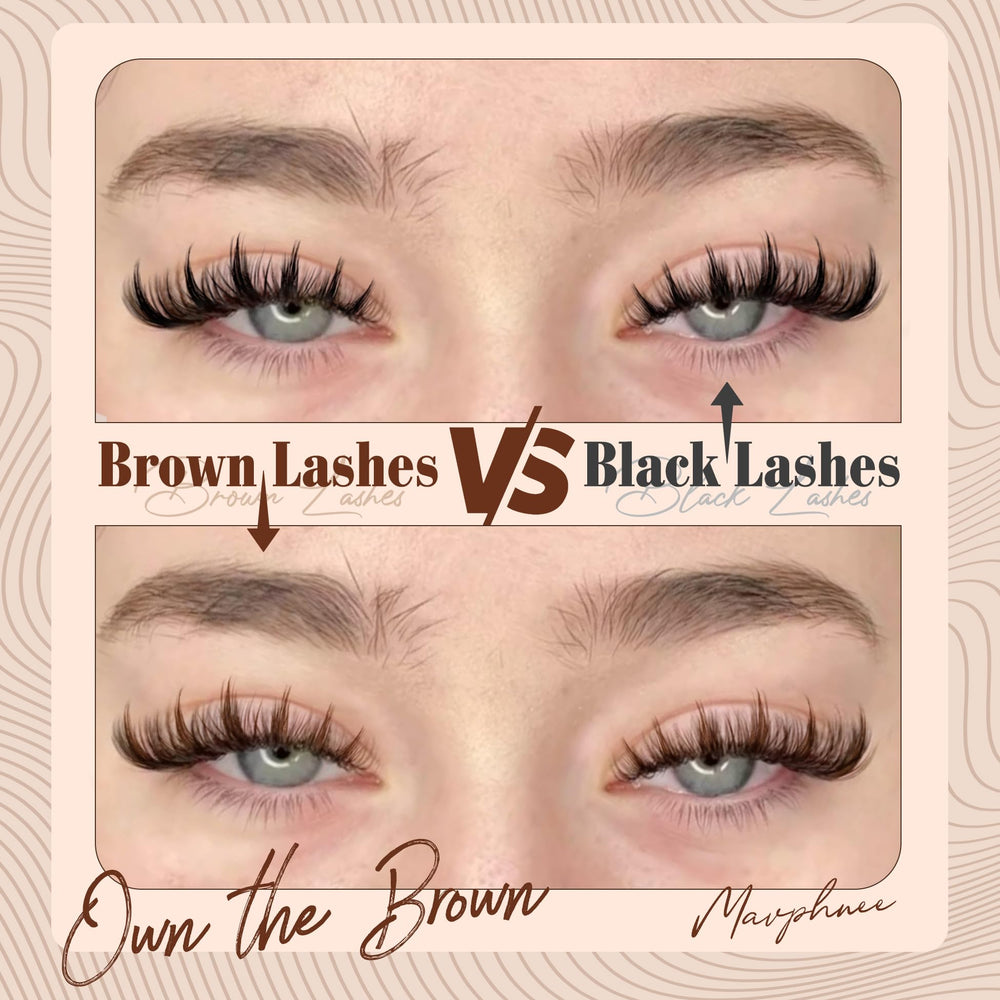 Mavphnee Manga Lash Clusters varying lengths for doll-eye styling