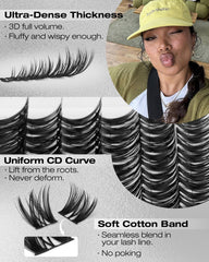 Mavphnee Premium Faux Mink Lashes deliver soft, fluffy texture with a natural look.