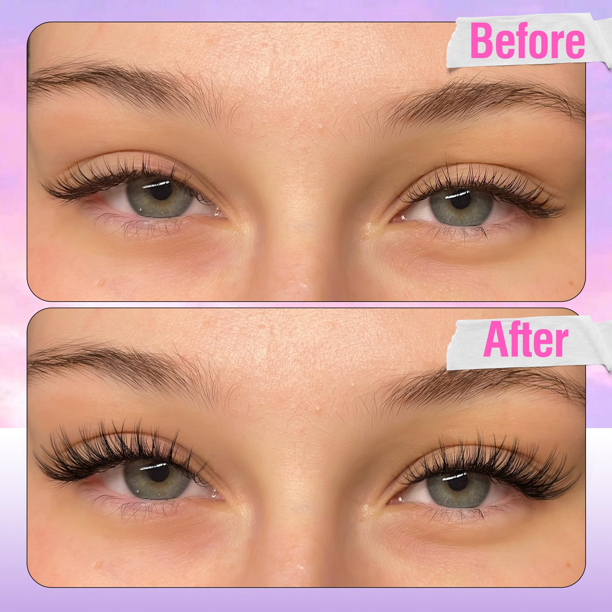 Mavphnee Reusable Lash Clusters for multiple wears.