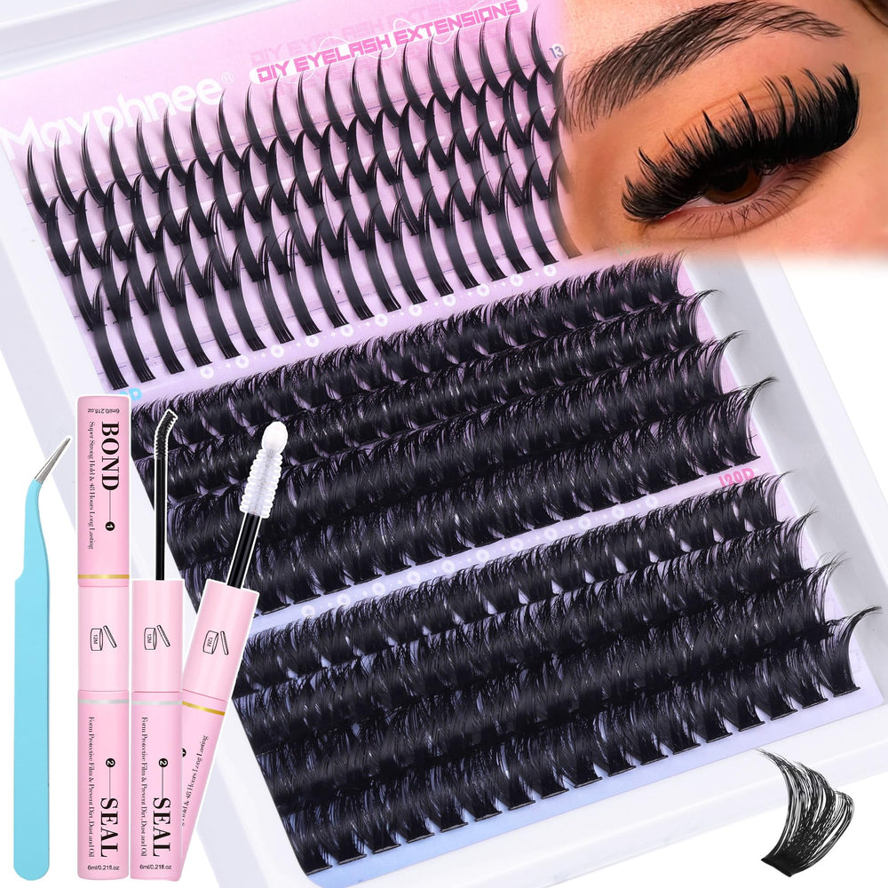 Mavphnee spikes lash clusters for edgy, manga-inspired looks