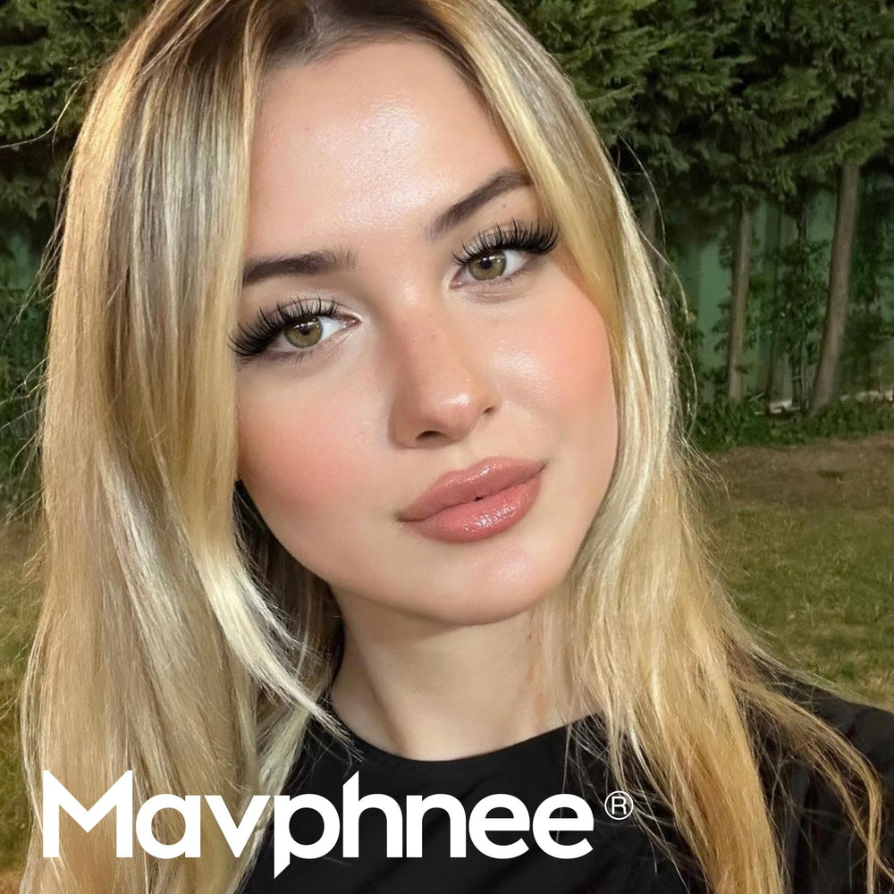 Mavphnee DIY-friendly lashes for a collect-at-home look.