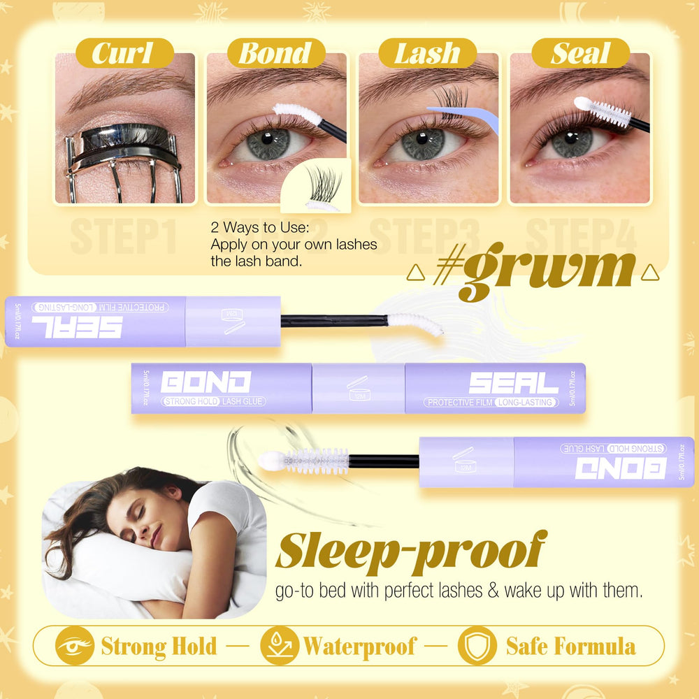 Mavphnee soft faux mink lashes delivering a wispy, feathered effect