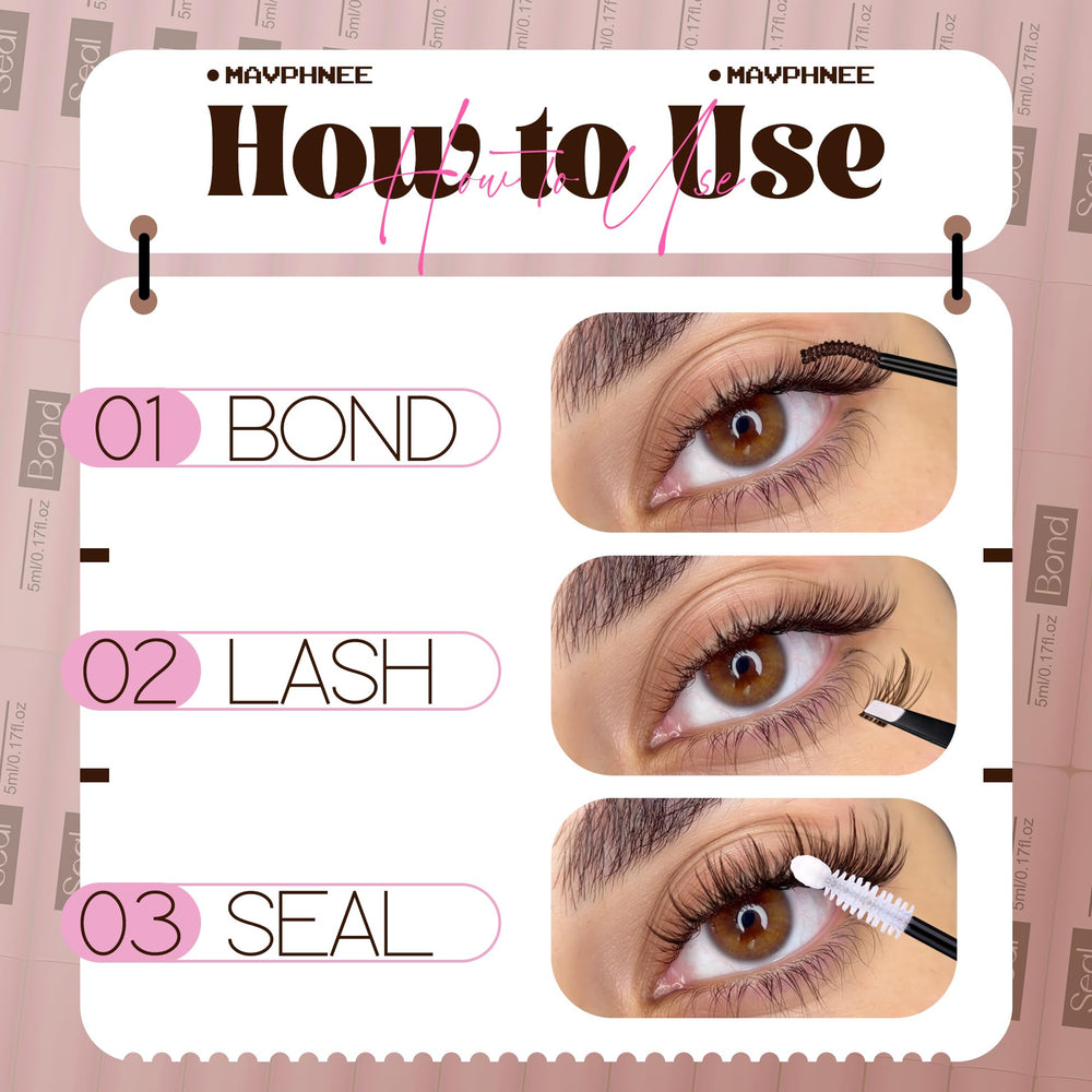 Mavphnee strong-hold lash glue endures humidity and cold for reliable performance.