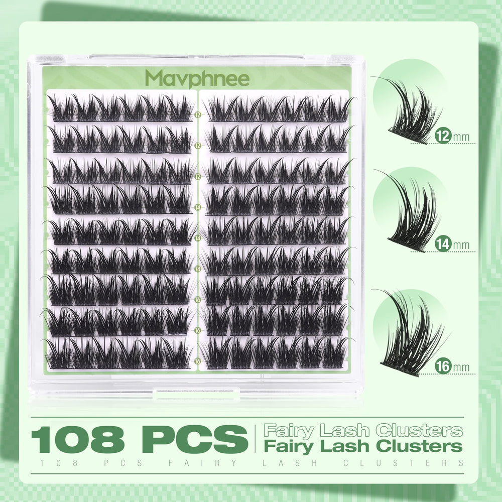 Mavphnee ultra-thin band lashes feel invisible on the lash line.