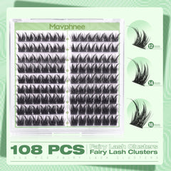 Mavphnee ultra-thin band lashes feel invisible on the lash line.