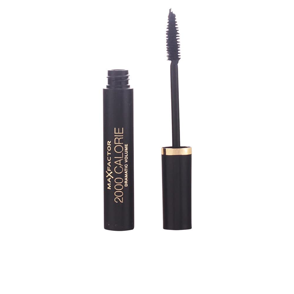 Max Factor 2000 Calorie Dramatic Volume Mascara wand defines bold lashes for a striking look
