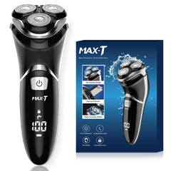 MAX-T 3D floating head shaver adapts to facial contours for a smooth shave