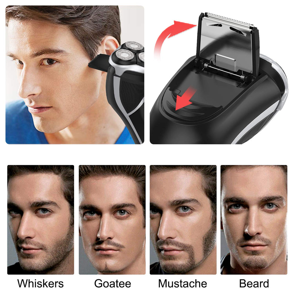 MAX-T versatile shaver for both wet gel and dry everyday use