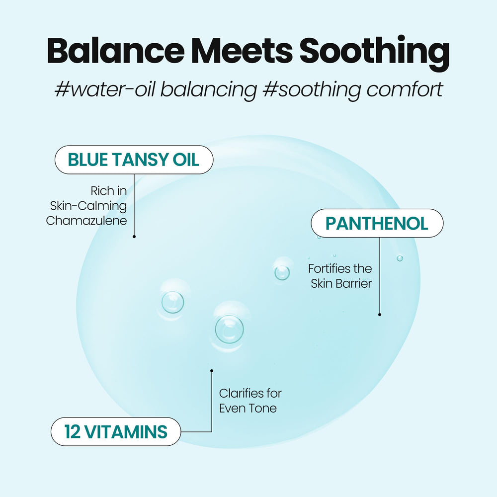 MAXCLINIC Blue Tansy Oil to Foam ingredients list highlight blue tansy
