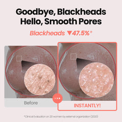 MAXCLINIC Rose Vitamin Oil to Foam makeup removal scene demonstrates efficient cleansing.