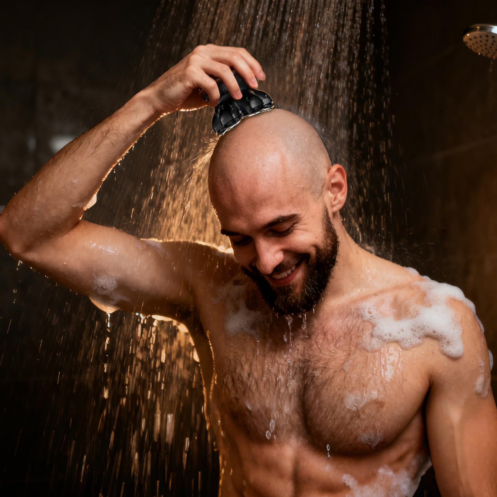 MAXGROOM easy-clean routine with a rinse-under-water after use.