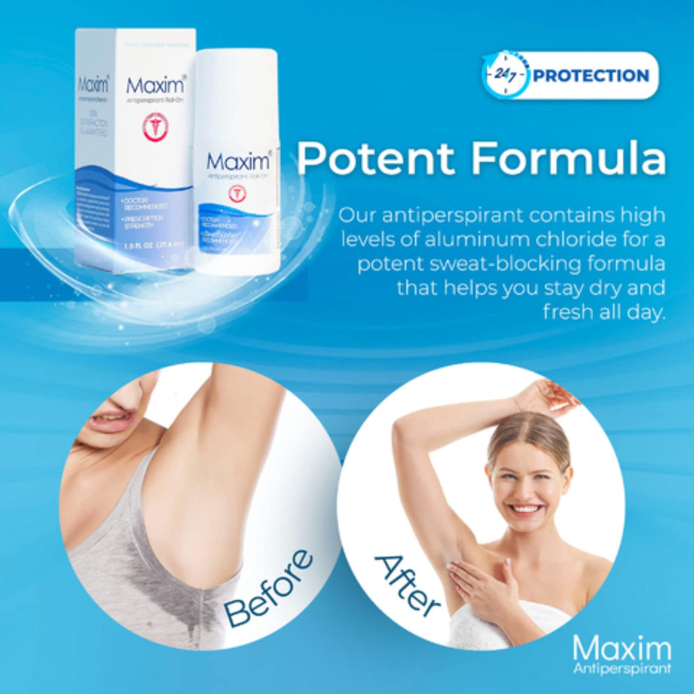 MAXIM dermatológicamente probado, cuidado suave para piel sensible.