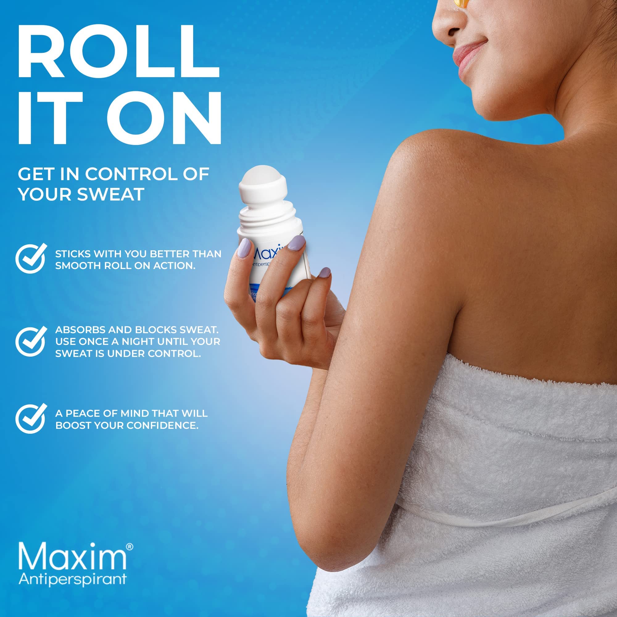 MAXIM uso deportivo para vida activa y protección discreta.