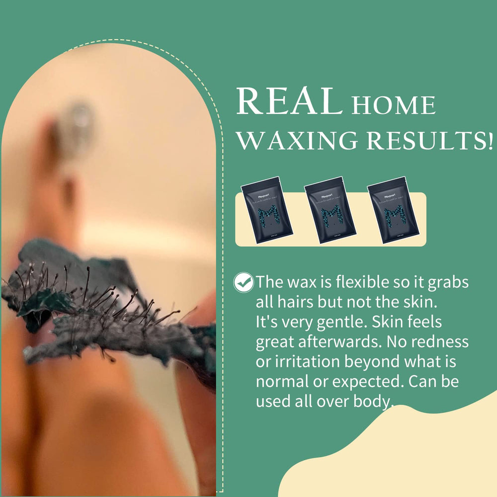 Maxpearl pack-3 provides multiple uses for family-friendly waxing.