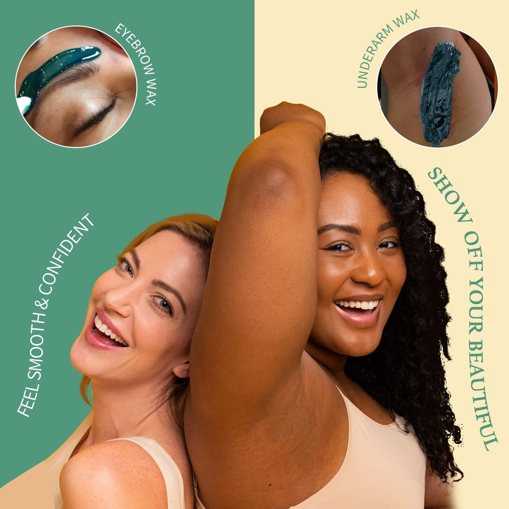 Maxpearl hard wax beads for underarms support quick at-home waxing sessions.