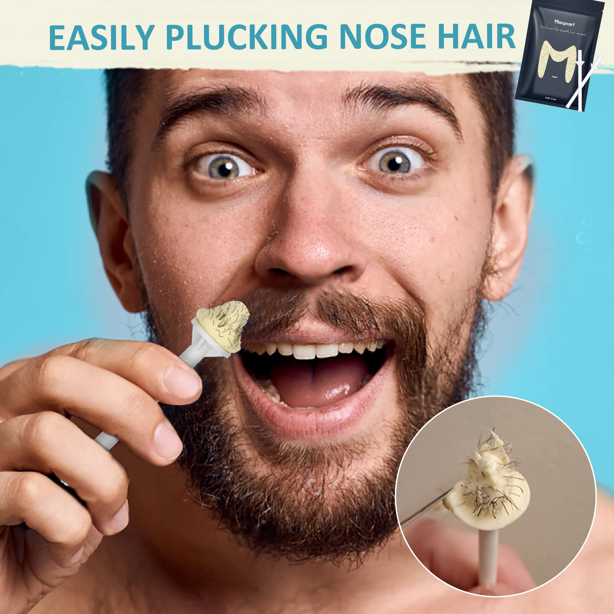 Maxpearl lavender wax beads for bikini area provide soothing, hair-softening performance.