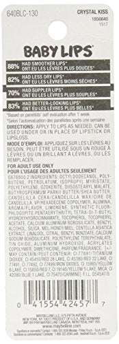Packaging image of Maybelline Baby Lips Crystal Kiss for daily use on the go.