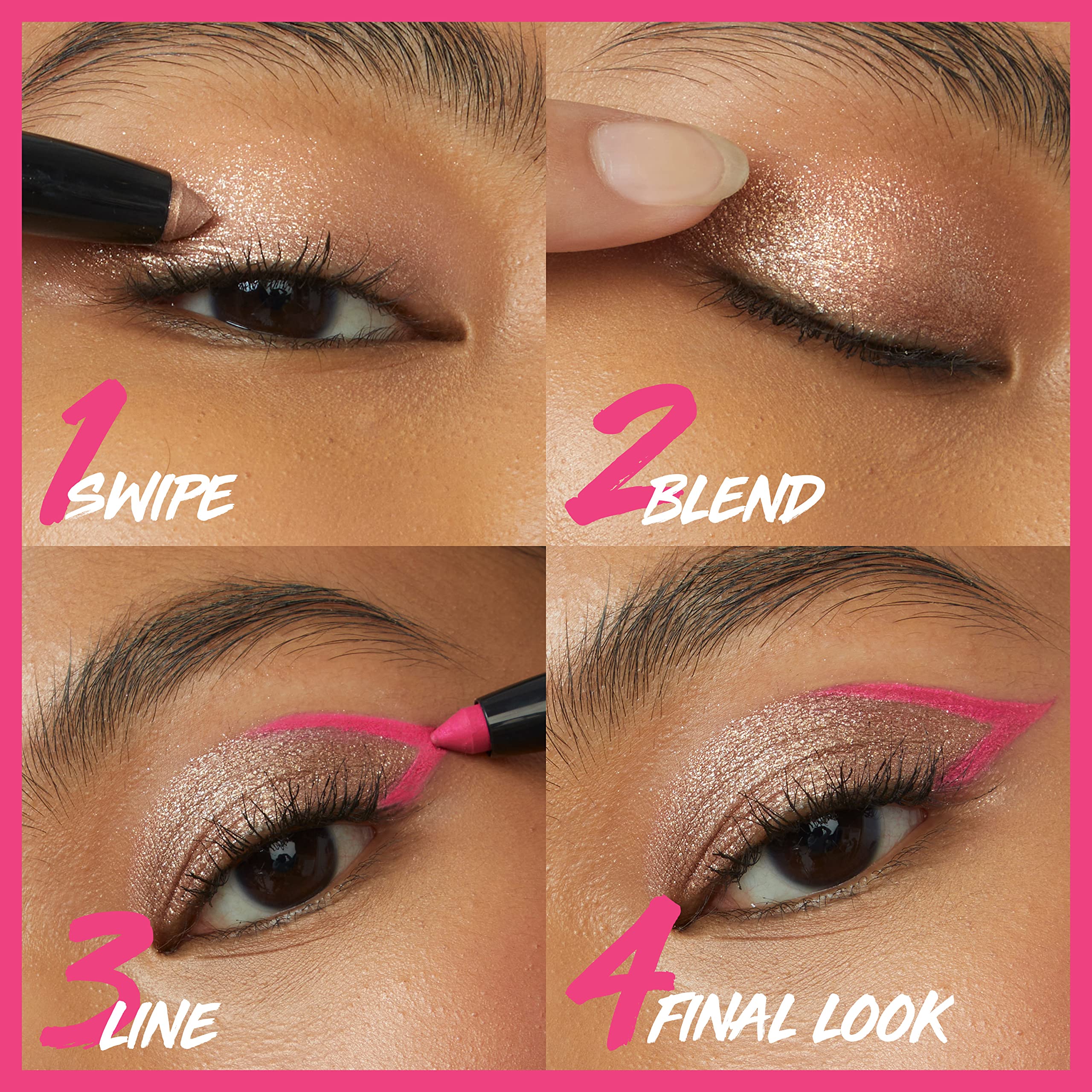 MAYBELLINE barra sombra primeros ojos para acabado duradero sin pliegues