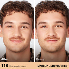 Aplicación con dedos para un acabado natural con Maybelline.
