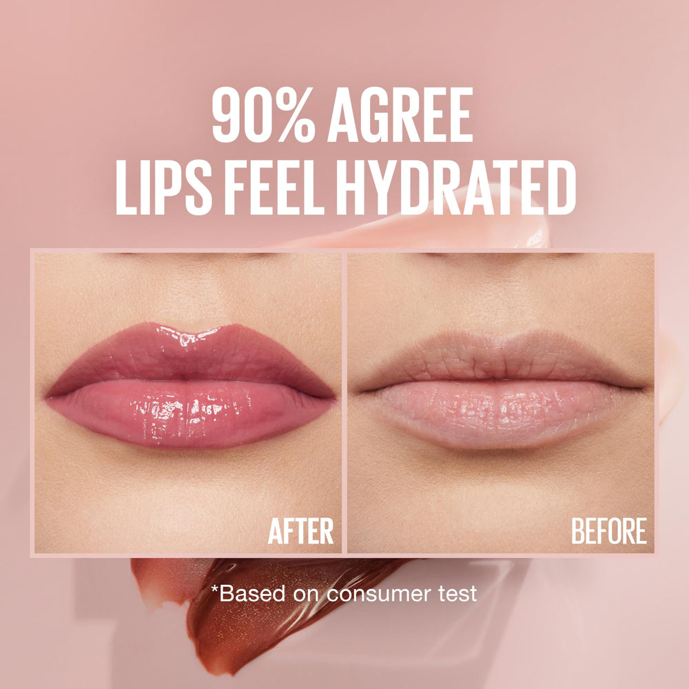 Maybelline Brillo Elevador Labios Hidratados: labios hidratados con brillo suave