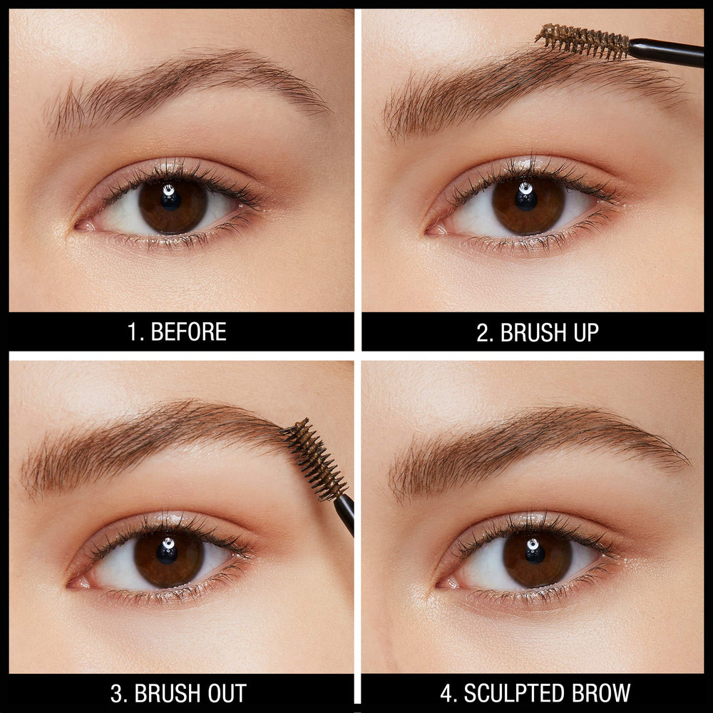 Maybelline Brow Fast Sculpt gel tintado para cejas en tono negro-marrón