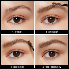 Maybelline Brow Fast Sculpt gel tintado para cejas en tono negro-marrón
