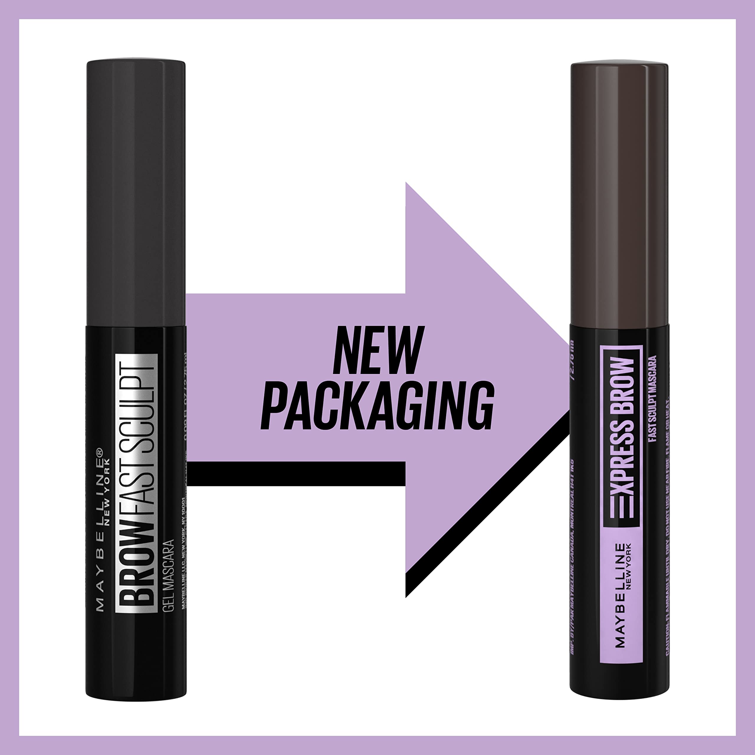 Maybelline Brow Fast Sculpt: gel tintado que aporta color a las cejas.