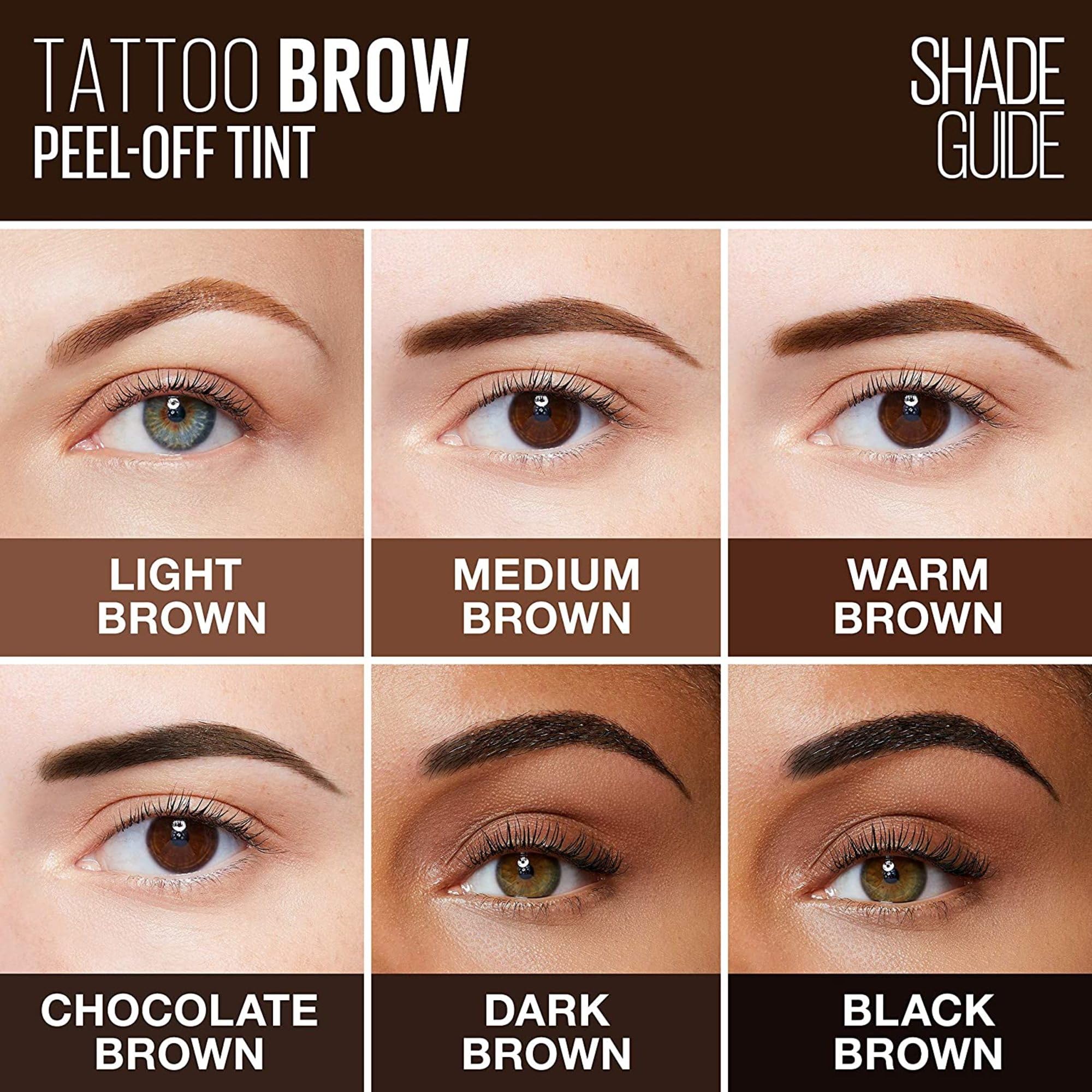 Maybelline Brow Tattoo: secado rápido para un look definido sin esfuerzo.