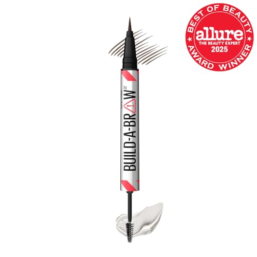 Maybelline Build-A-Brow: gel sellante transparente fija cejas con acabado suave.