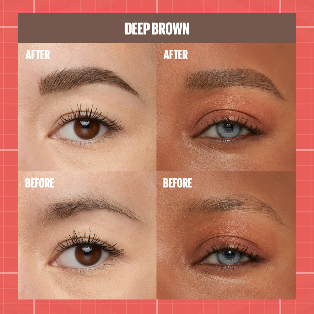 Maybelline Build-A-Brow resistente al sudor para días activos.