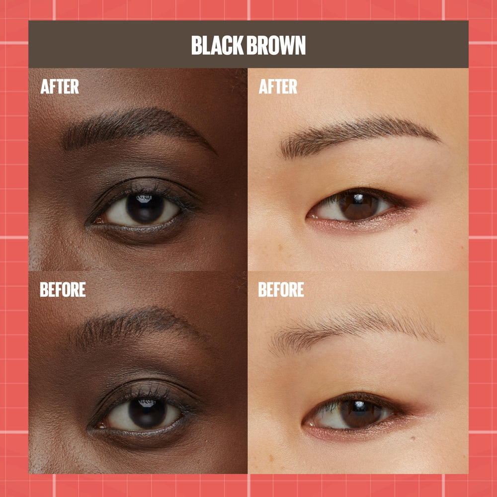 Maybelline Build-A-Brow ofrece seis tonos para cejas de cualquier color.