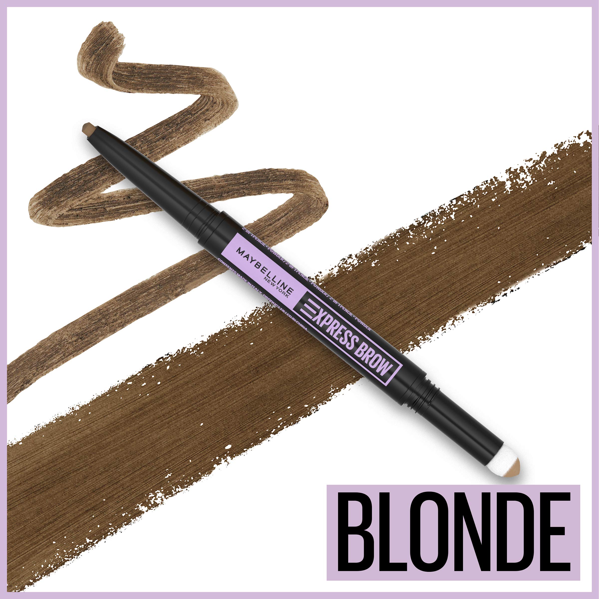 Punta lágrima precisa de Maybelline para definir la ceja.