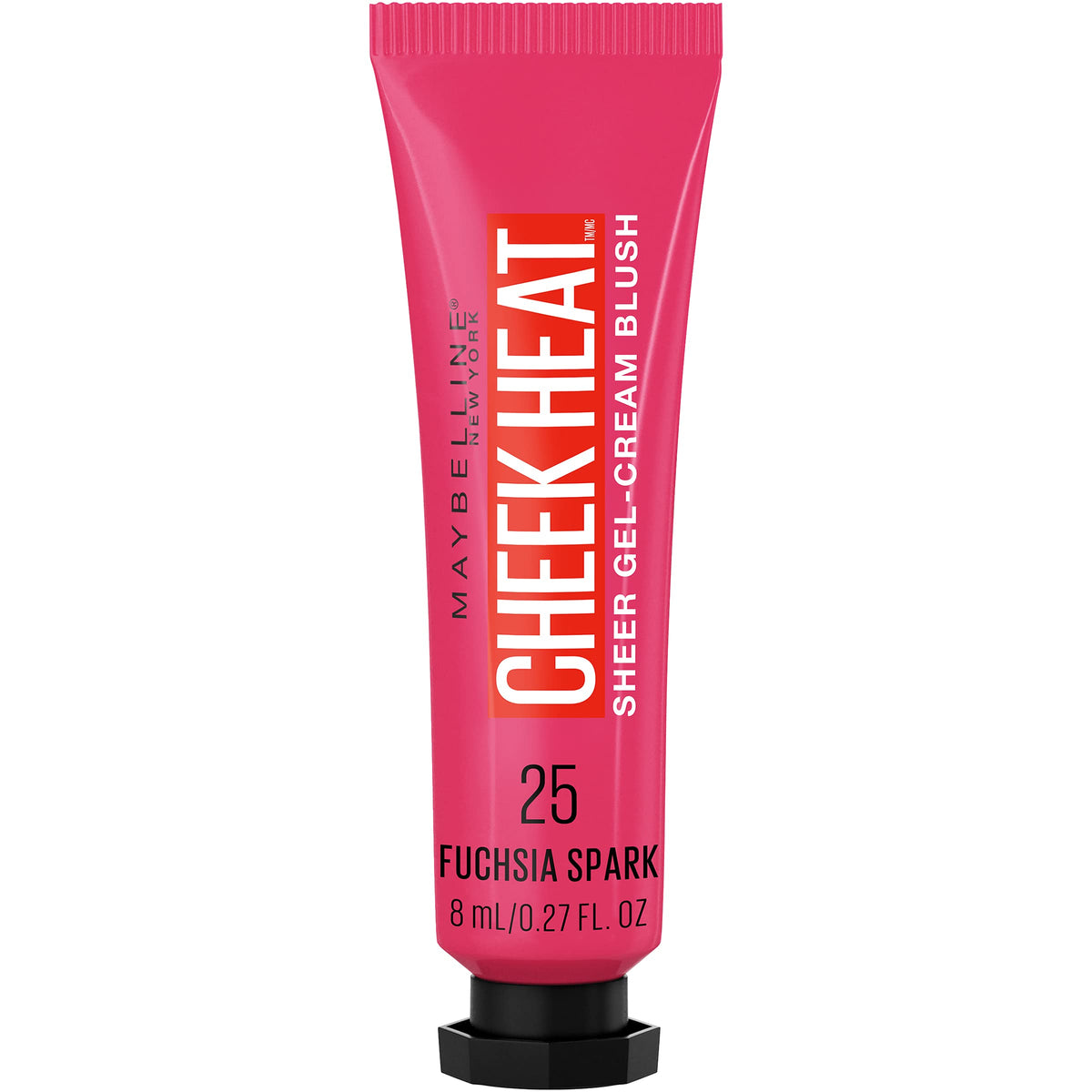 Maybelline Cheek Heat gel-cream blush swatch for natural dewy flush