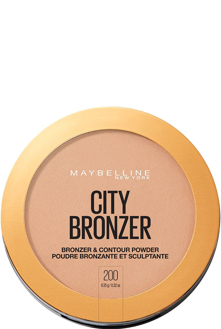 MAYBELLINE City Bronzer: empaque compacto para bronceado natural.