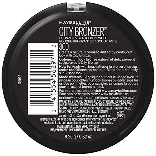 Maybelline Bronceador Ciudad aplicación sutil para contorno ligero
