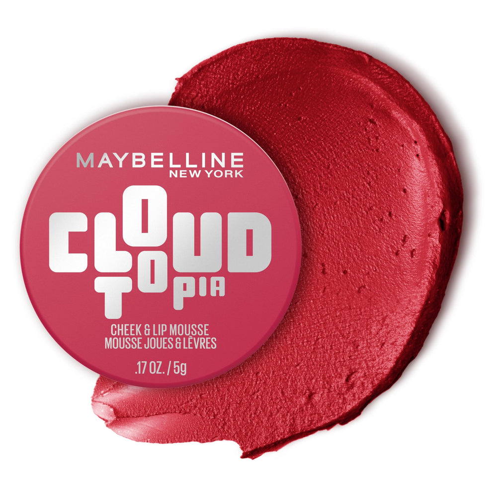 Maybelline Cloudtopia crema rosada para mejillas, acabado suave y duradero.