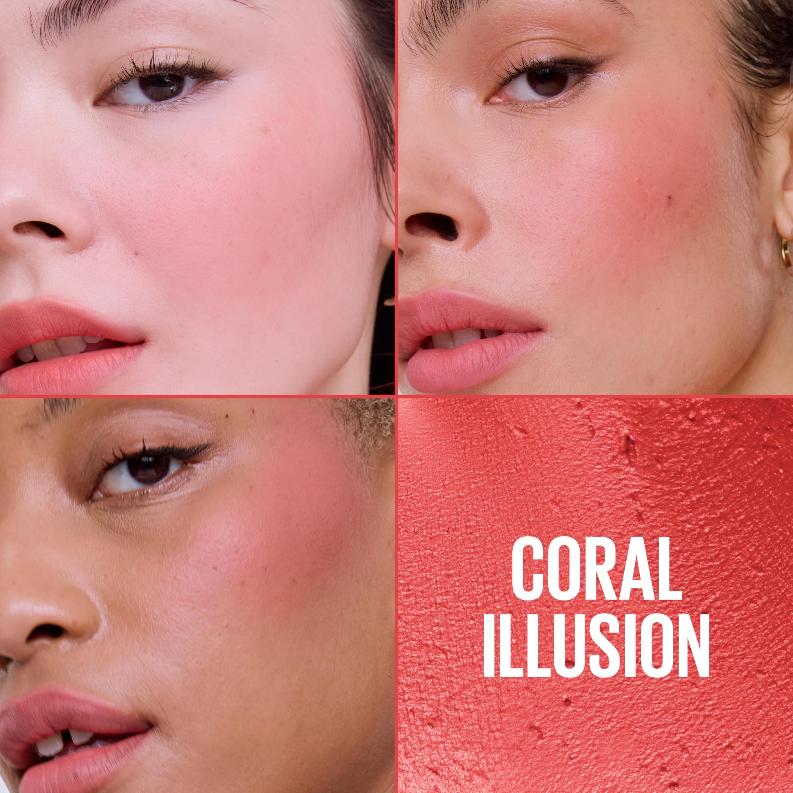 Maybelline Cloudtopia mousse, textura seda, acabado suave y mate para rostro.