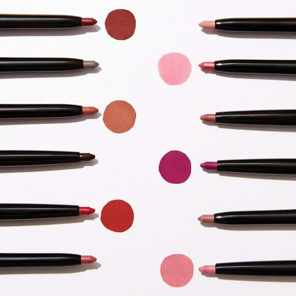 Maybelline Color Sensational lip liner pairs with nude to plum shades for versatile looks.
