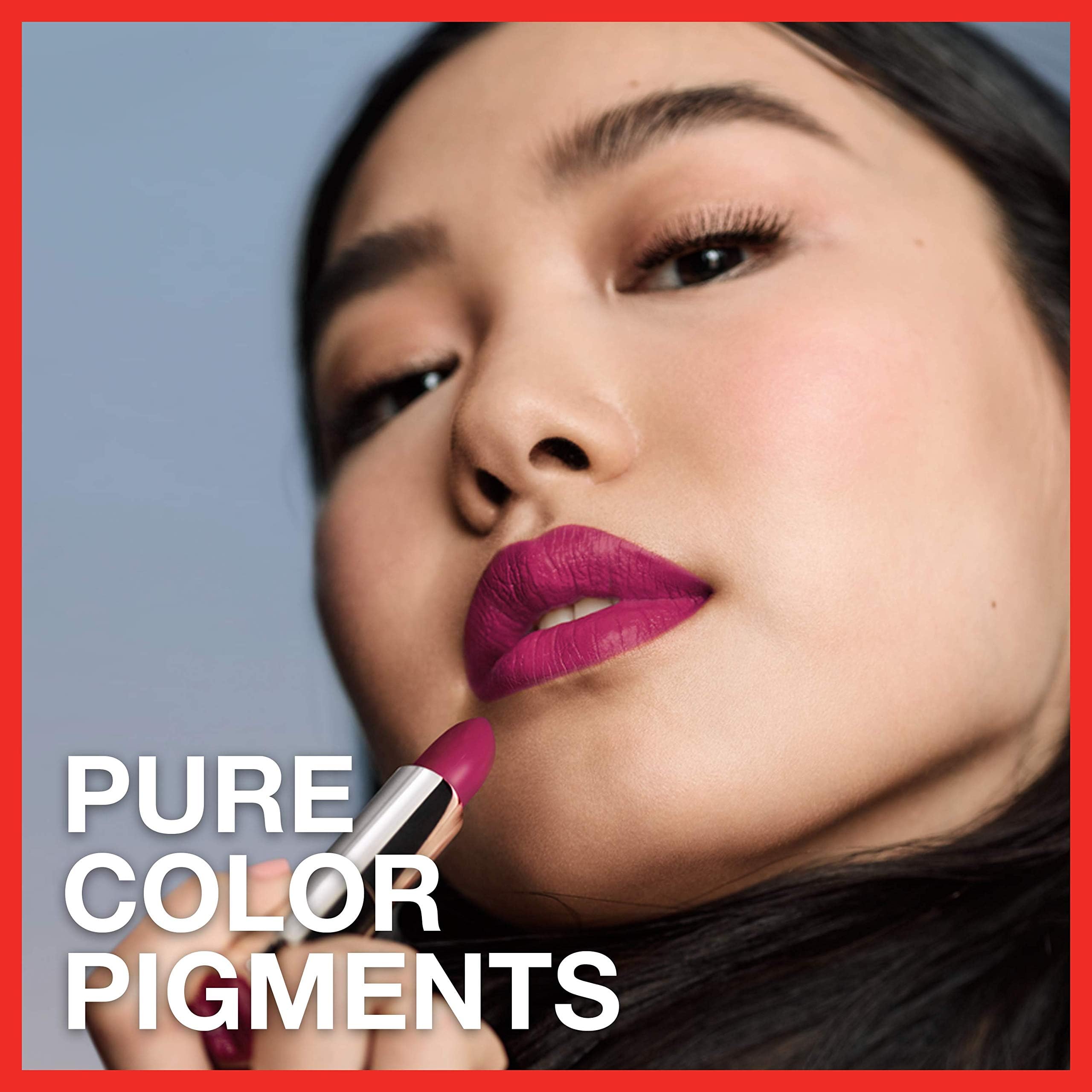 Maybelline Color Sensational lipstick apply center lip for precise one swipe application.