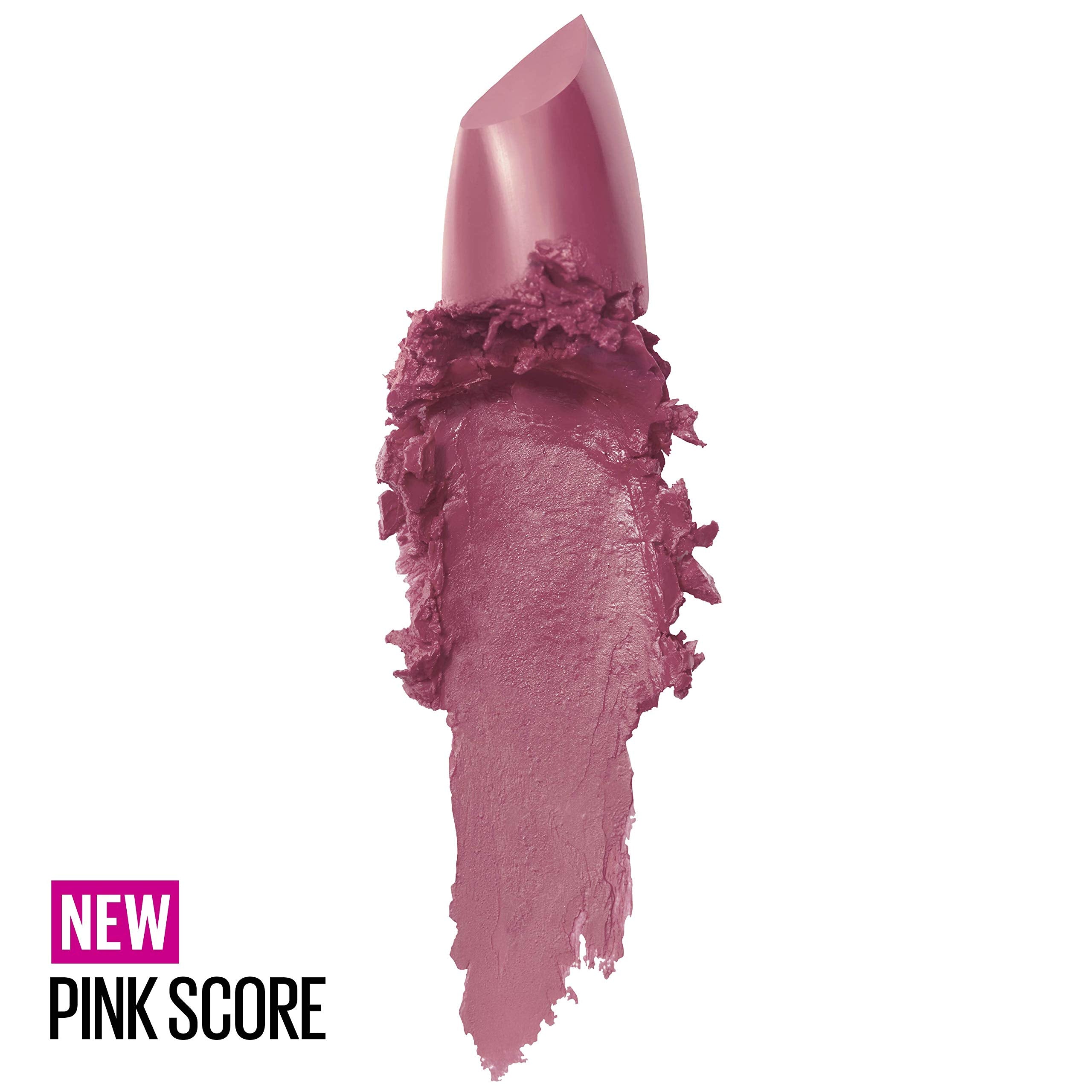 Maybelline Color Sensational nude shade swatch on skin for natural look.