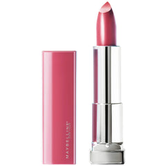 Maybelline Color Sensational Made for All Pink For Me lipstick swatch on lips, universal shade.
