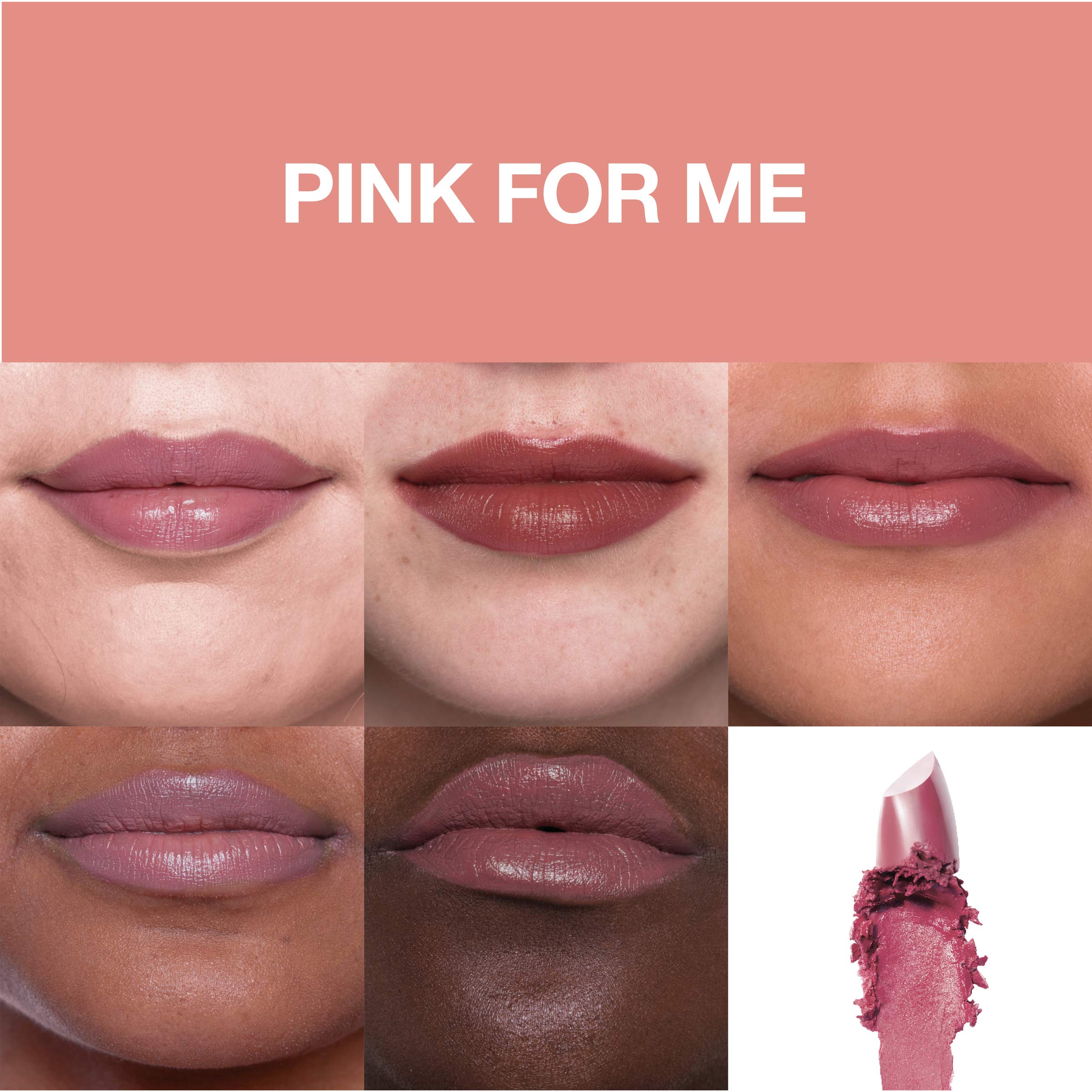 Maybelline Color Sensational Made for All soft finish lip with satin sheen.