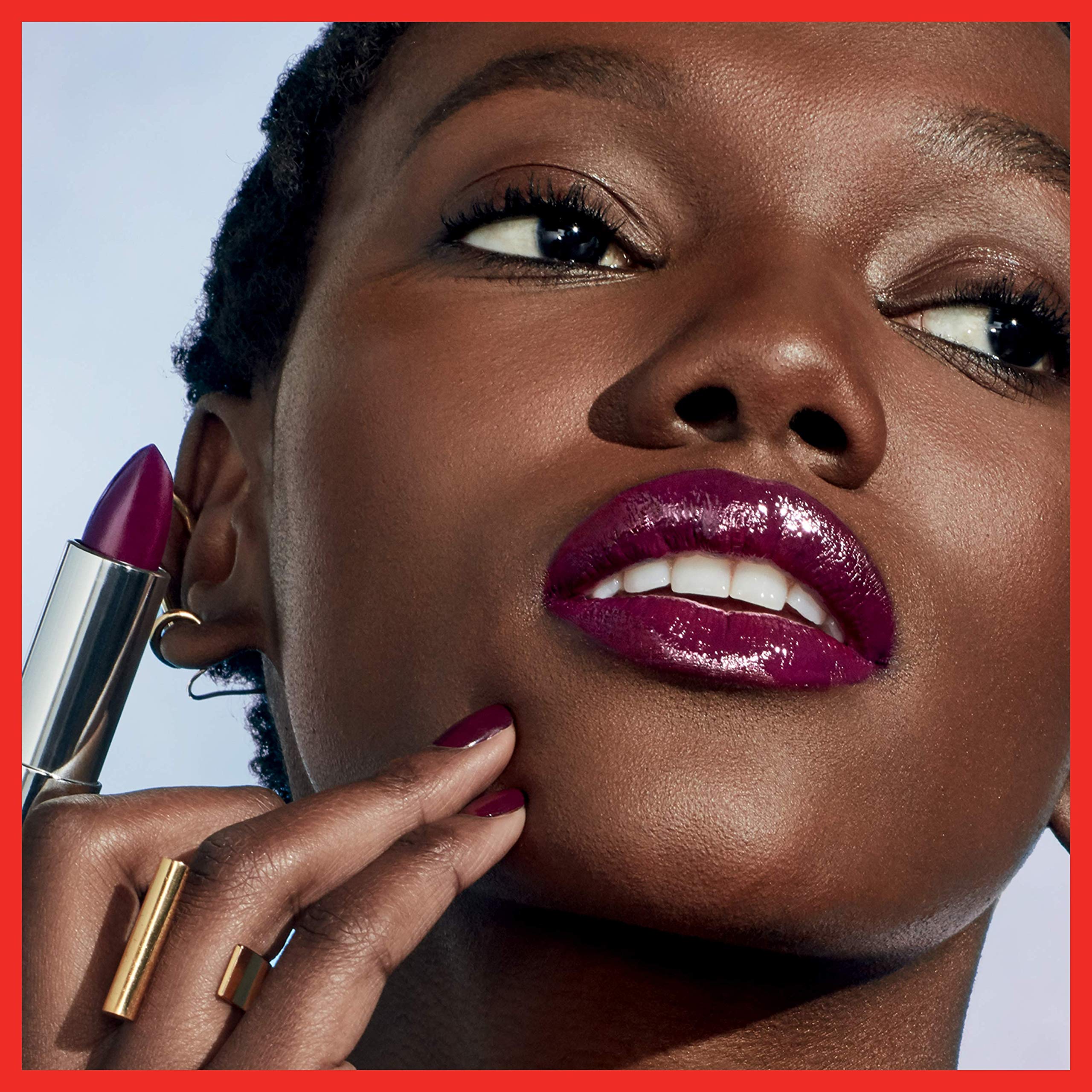 Evening look with Romantic Rose for a soft pink lip