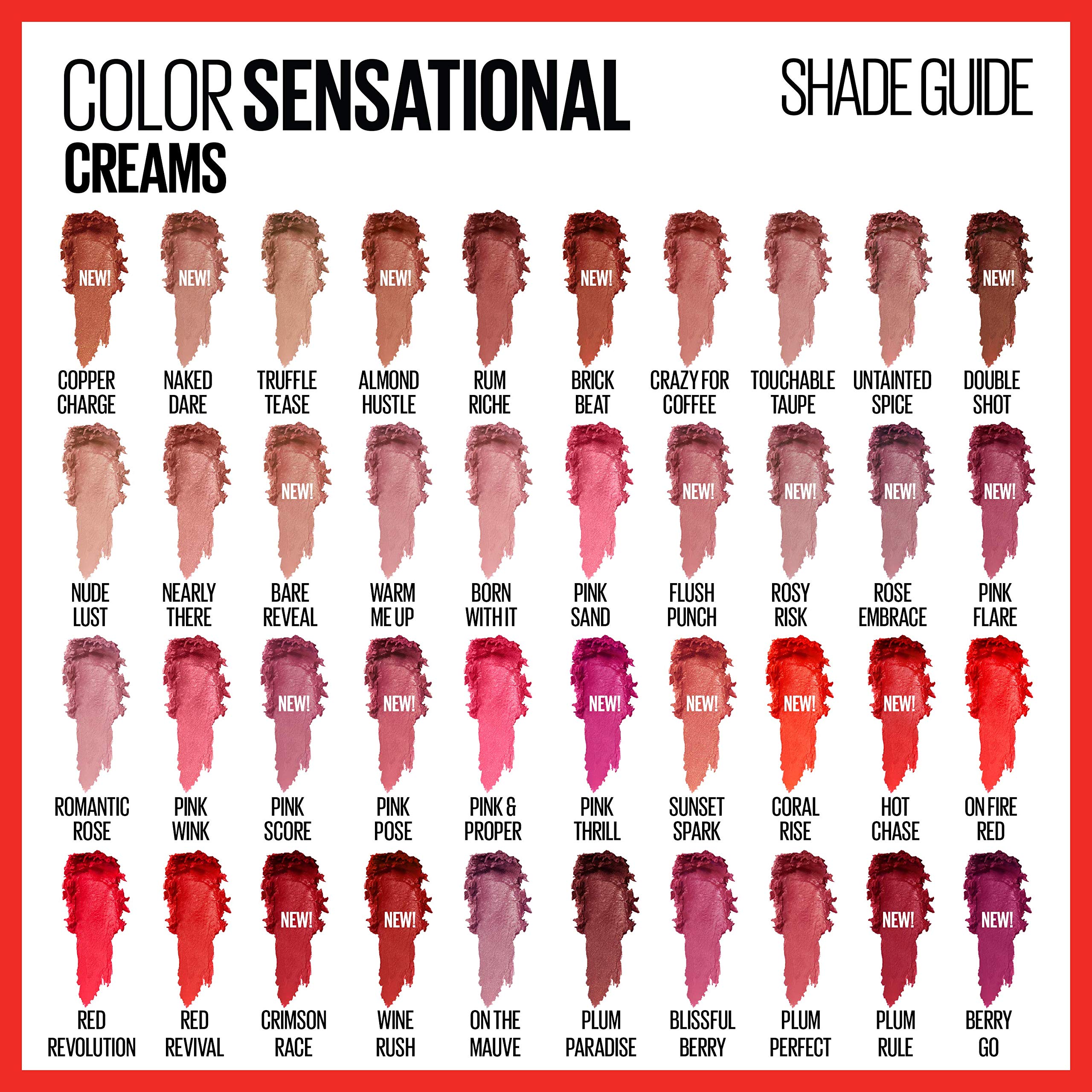 Packaging photo featuring Maybelline branding and sleek lipstick tube
