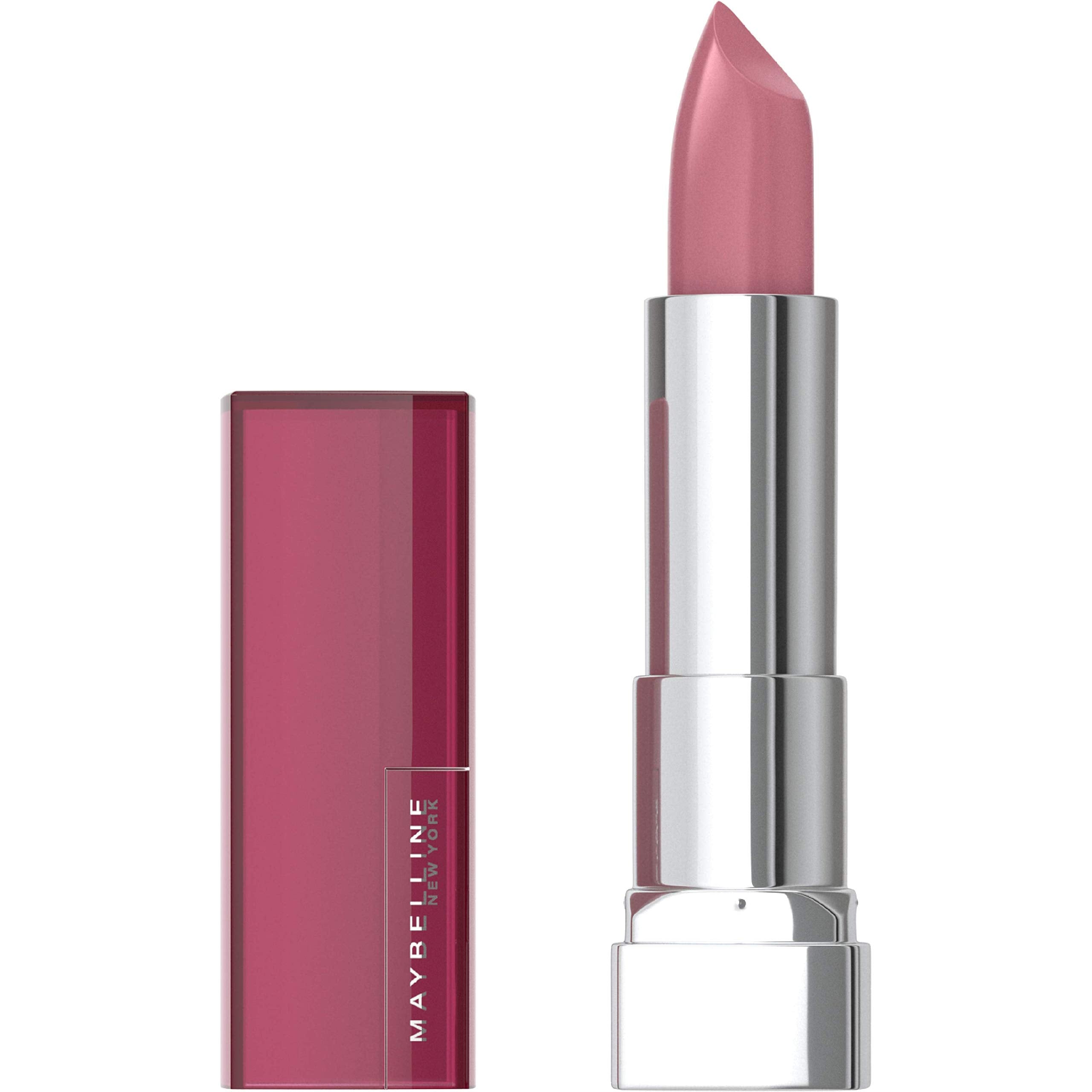 Maybelline Color Sensational Romantic Rose lipstick tube with rich color and creaminess