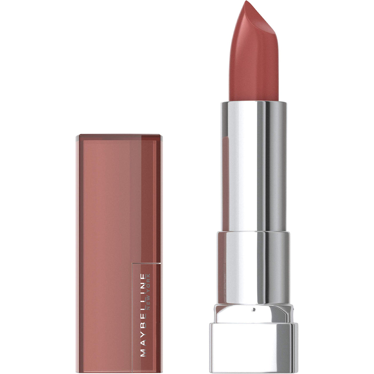 Maybelline Color Sensational Rum Riche lipstick bullet showing rich cream finish